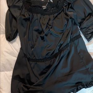Bebe Black stain romper 2XL